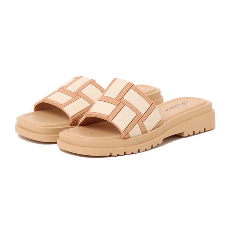 ブラウン | サンダル ローヒール 歩きやすい | STYLEBLOCK