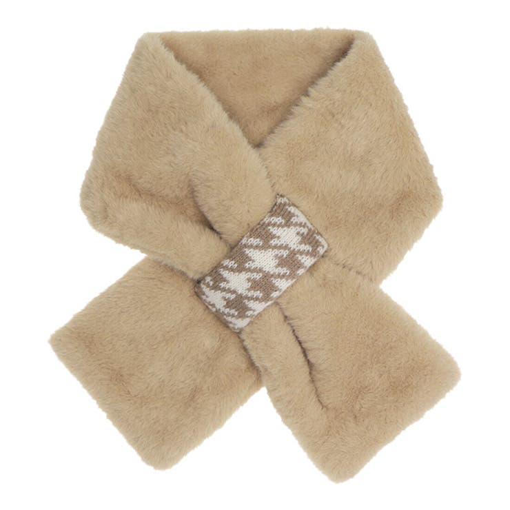 カーキ | マフラー ティペット フェイクファー | STYLEBLOCK