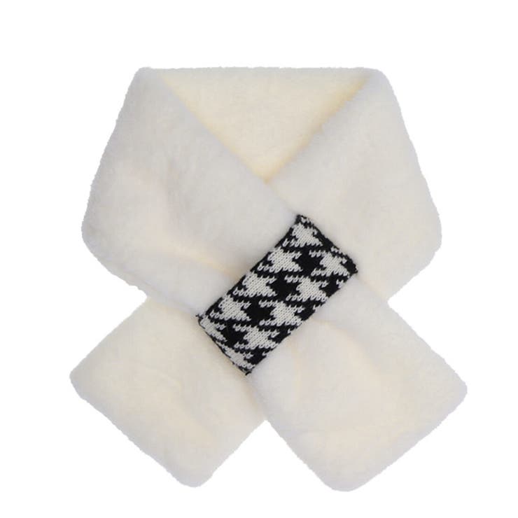 ホワイト | マフラー ティペット フェイクファー | STYLEBLOCK