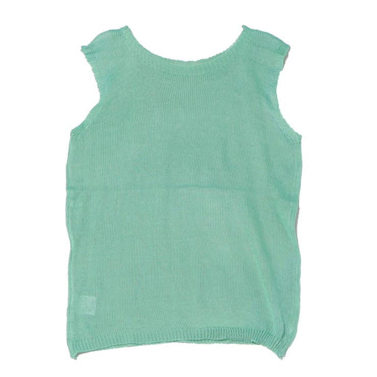 グリーン | ニット セーター ノースリーブ | STYLEBLOCK