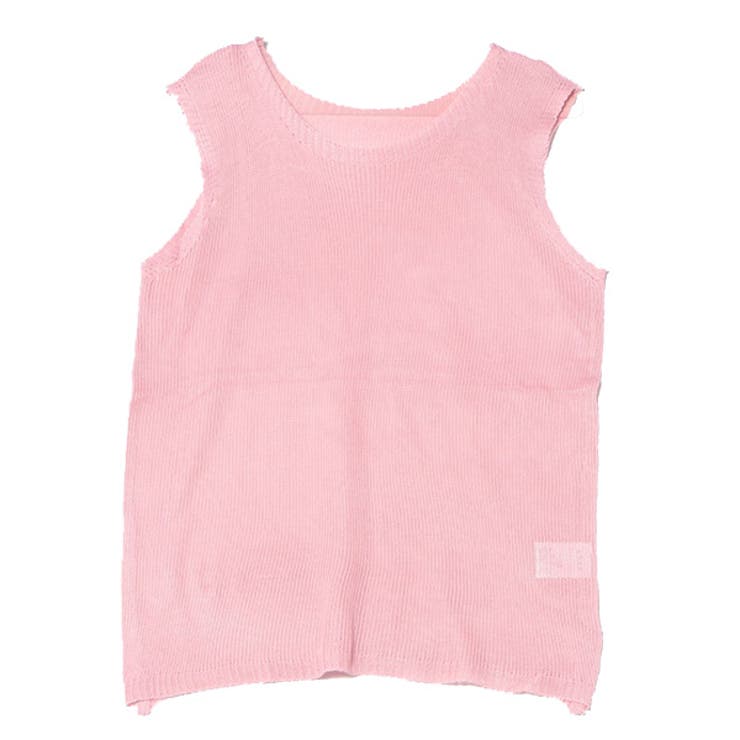 ピンク | ニット セーター ノースリーブ | STYLEBLOCK