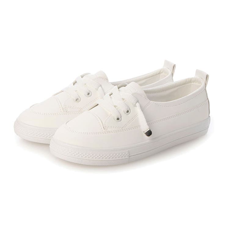 ホワイト | スニーカー ローカットスニーカー 無地 | STYLEBLOCK