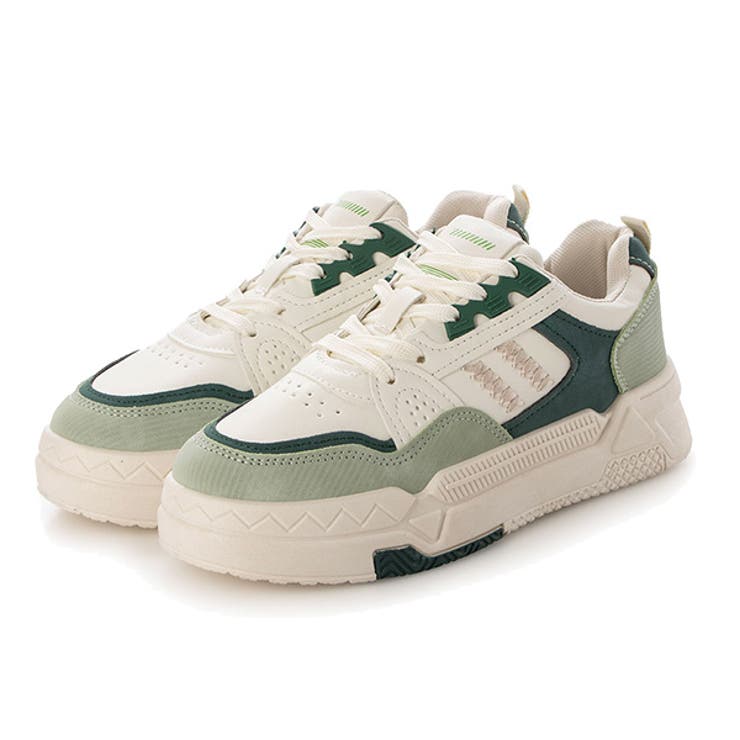 グリーン | スニーカー 厚底 ダッドスニーカー | STYLEBLOCK