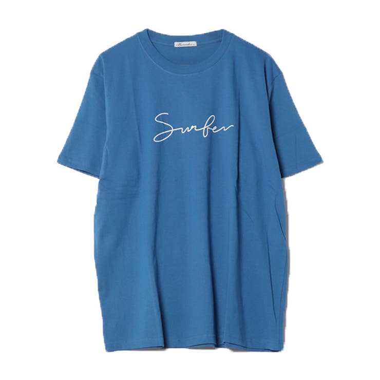 ブルー | Tシャツ カットソー 半袖 | Style Block MEN