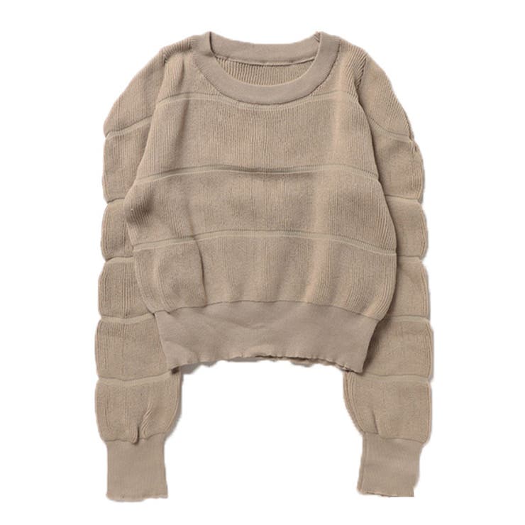 カーキ | ニット セーター クルーネック | STYLEBLOCK