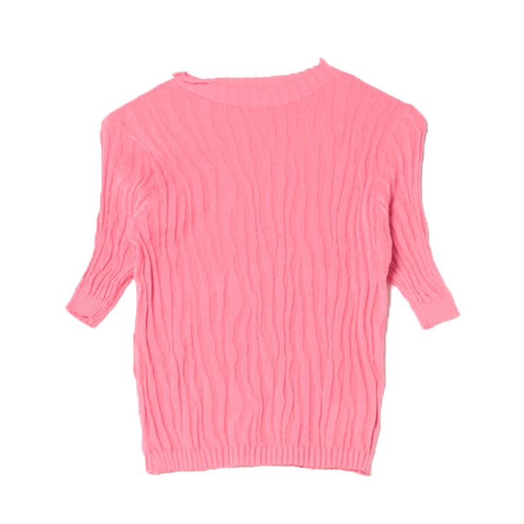 プラムレッド | ニット セーター 無地 | STYLEBLOCK