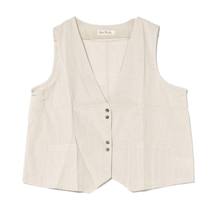 ライトグレー | ベスト ジレ 無地 | STYLEBLOCK