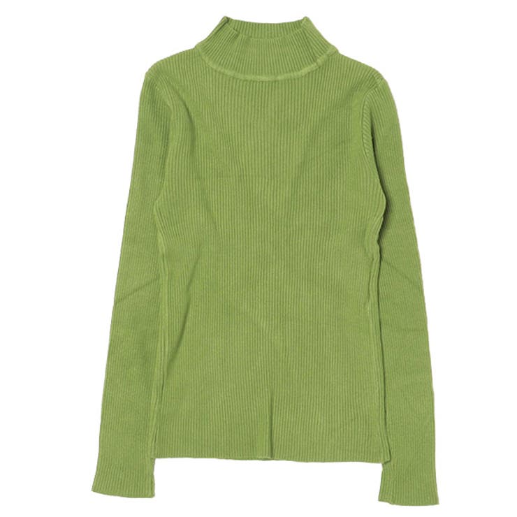 フルーツグリーン | ニット セーター 無地 | STYLEBLOCK