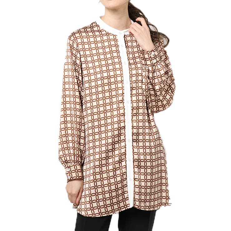 アイボリー | シャツ ブラウス 長袖 | STYLEBLOCK