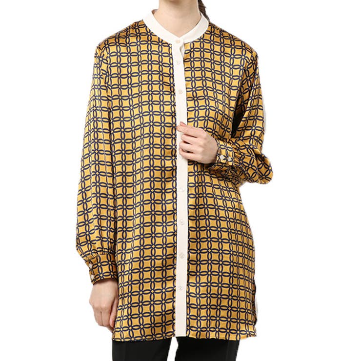 マスタード | シャツ ブラウス 長袖 | STYLEBLOCK