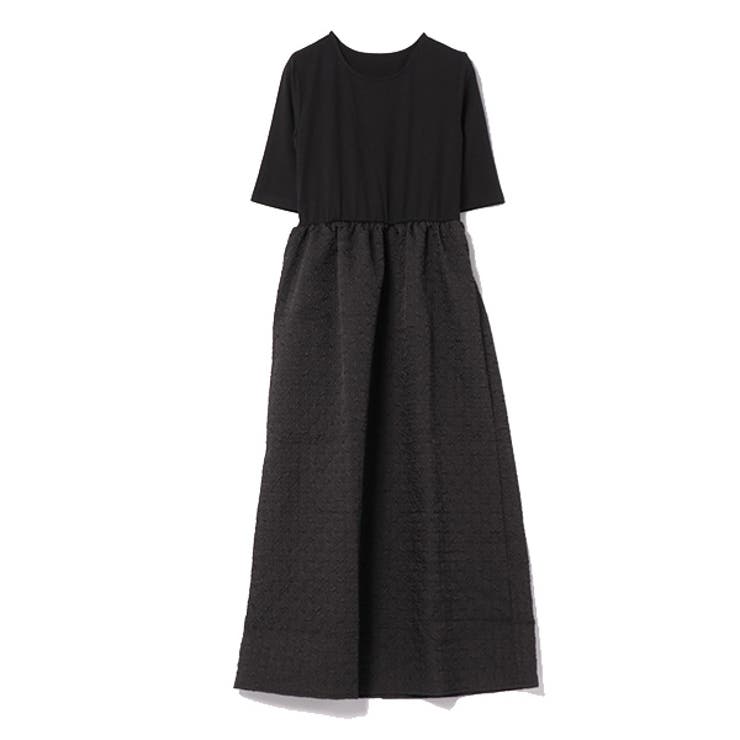 ブラック | ワンピース ロングワンピース ドッキング | STYLEBLOCK