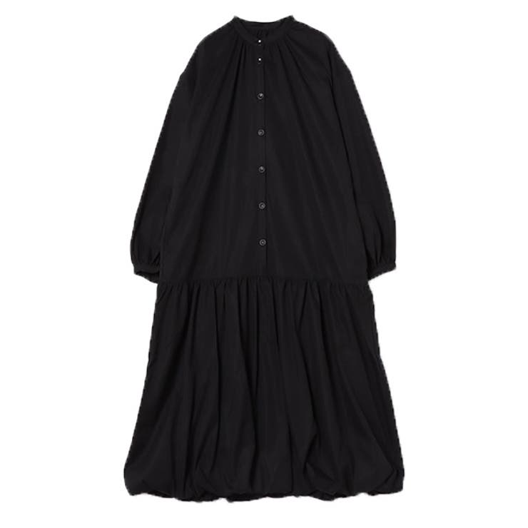 ブラック | ロングワンピース マキシワンピース バルーン | STYLEBLOCK