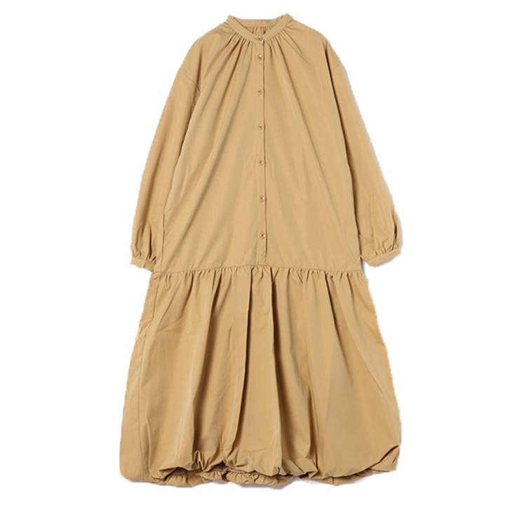 マスタード | ロングワンピース マキシワンピース バルーン | STYLEBLOCK