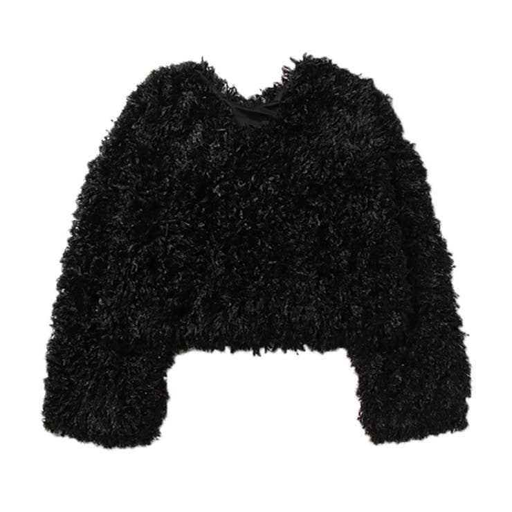 ブラック | カットソー プルオーバー 2WAY | STYLEBLOCK