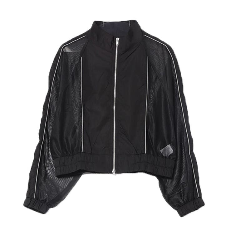 ブラック | ジャケット ブルゾン メッシュ | STYLEBLOCK