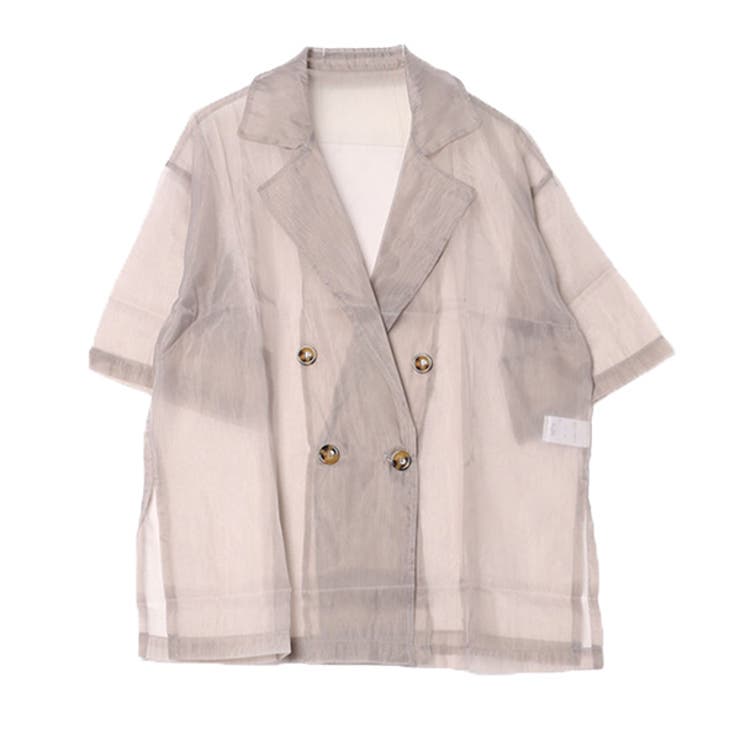 グレー | テーラードジャケット ジャケット 5分袖 | STYLEBLOCK