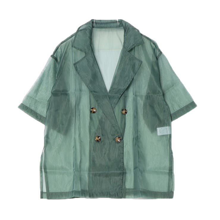 グリーン | テーラードジャケット ジャケット 5分袖 | STYLEBLOCK