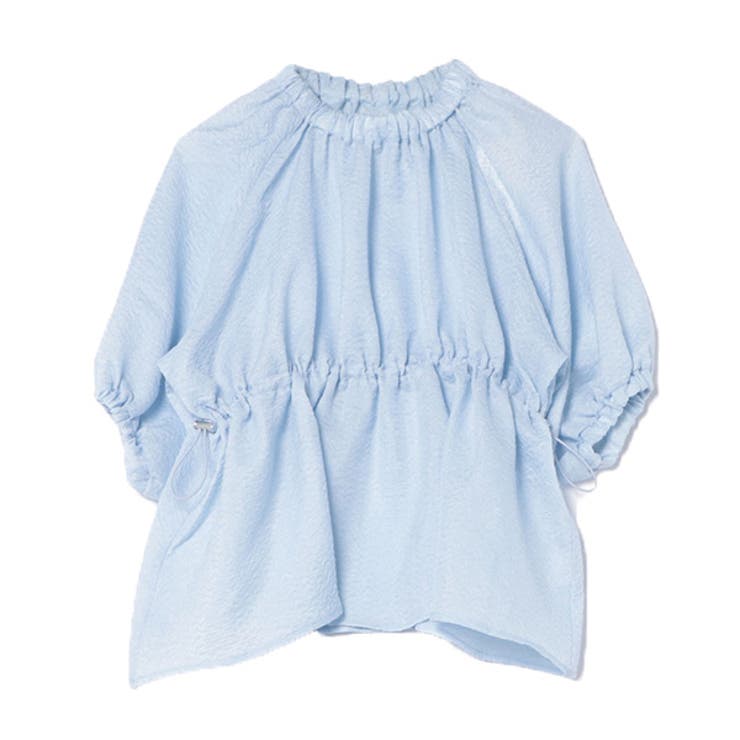 ライトブルー | シャツ ブラウス ジャガード | STYLEBLOCK