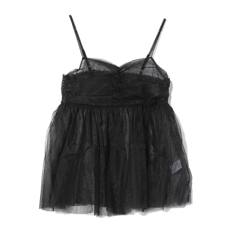 ブラック | キャミソール ブラウス ラメ | STYLEBLOCK