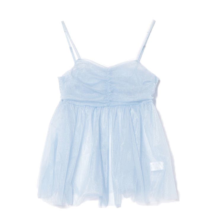 ブルー | キャミソール ブラウス ラメ | STYLEBLOCK