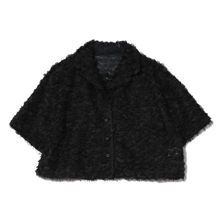 ブラック | シャツ ブラウス 半袖 | STYLEBLOCK