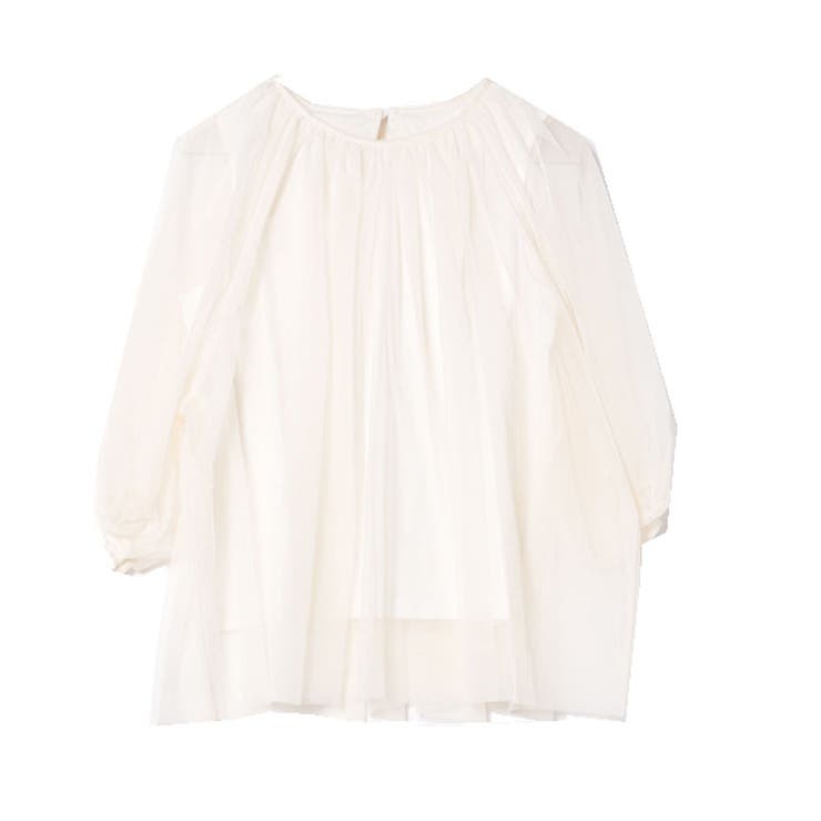 アイボリー | シャツ ブラウス 半袖 | STYLEBLOCK