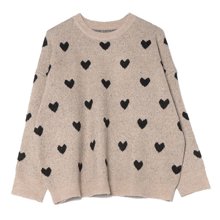 ベージュ | ニット セーター 長袖 | STYLEBLOCK