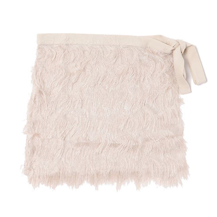 エクリュ | ミニスカート ラップスカート フリンジ | STYLEBLOCK