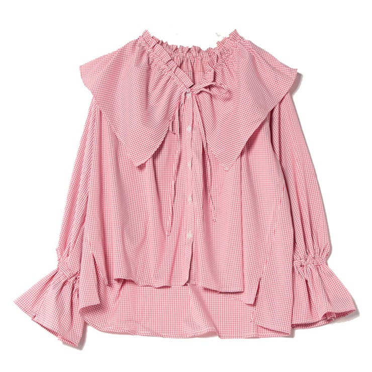 レッド | シャツ ブラウス ギンガムチェック | STYLEBLOCK