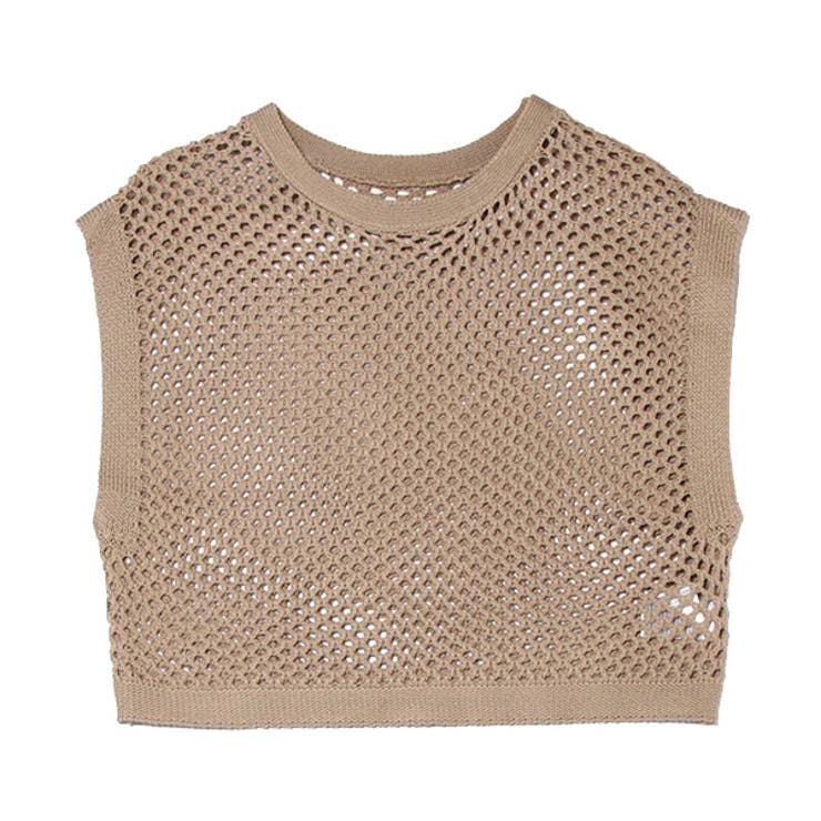 ベージュ | ベスト ニット セーター | STYLEBLOCK