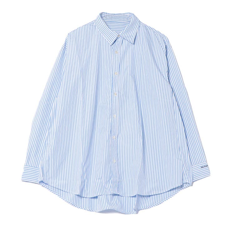 サックス | シャツ ブラウス 長袖 | STYLEBLOCK