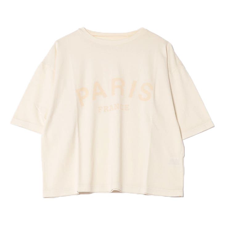 アイボリー | Tシャツ カットソー 5分袖 | STYLEBLOCK