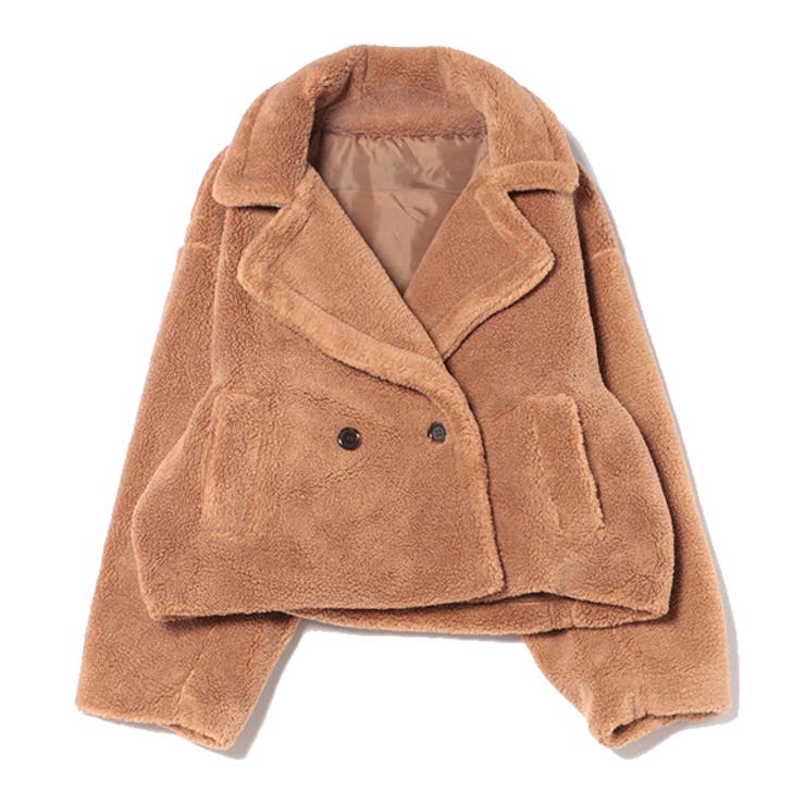 キャメル | ジャケット コート ボア | STYLEBLOCK