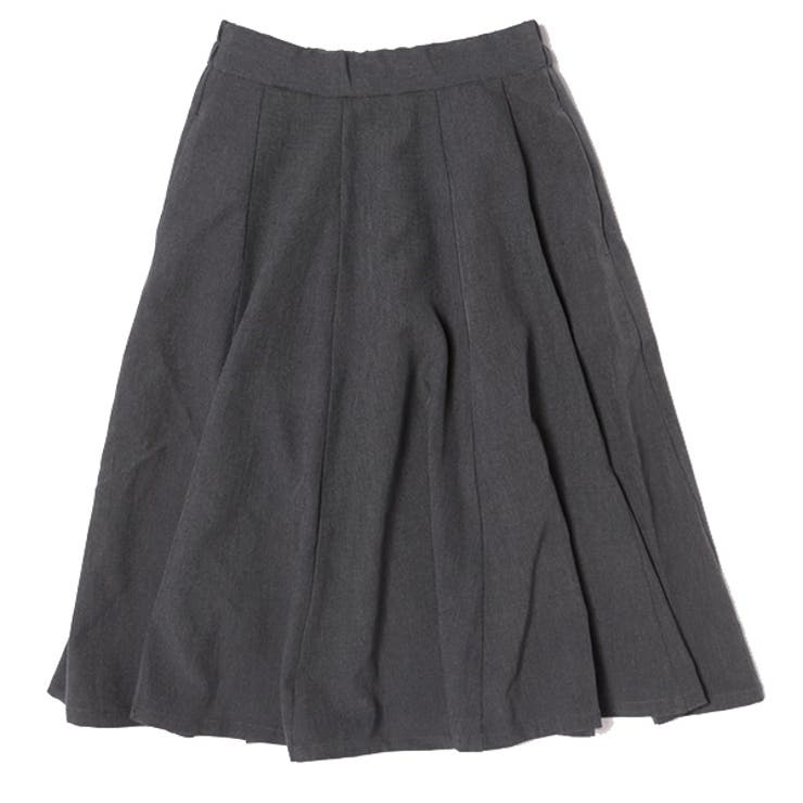 チャコールグレー | スカート フレアスカート ミディ | STYLEBLOCK