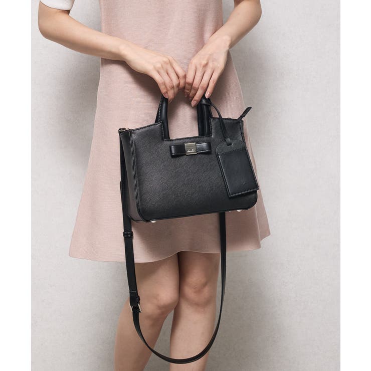 【dazzlin ダズリン】バレッタリボン カードケース付きスモールトートバッグ | STYLE CODE  | 詳細画像6 
