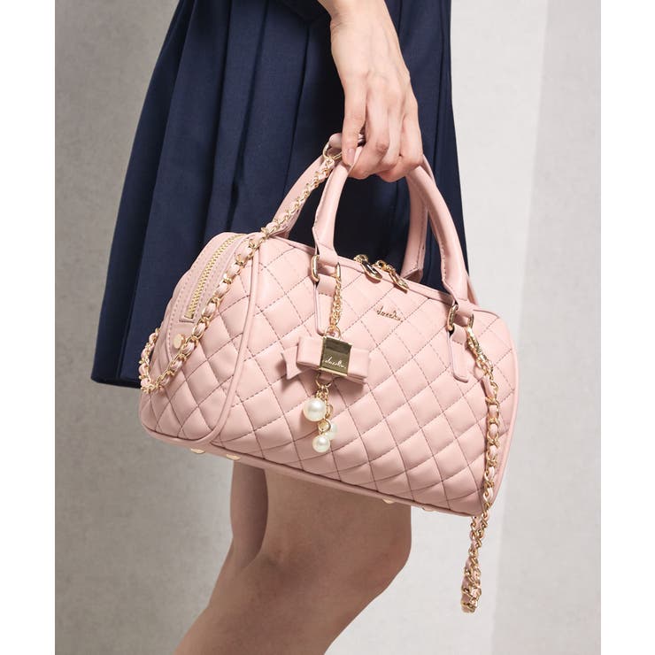 【dazzlin/ダズリン】キルティング リボンチャーム付ボストンバッグ | STYLE CODE  | 詳細画像35 