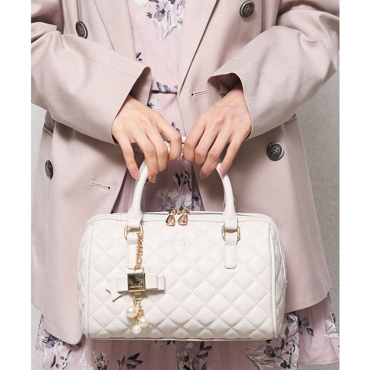 【dazzlin/ダズリン】キルティング リボンチャーム付ボストンバッグ | STYLE CODE  | 詳細画像29 