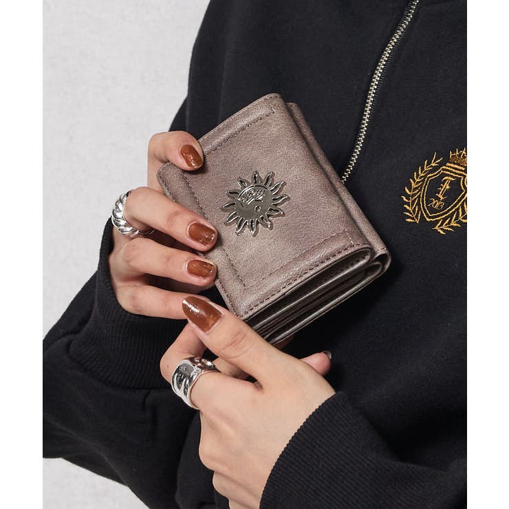【EVRIS/エブリス】SUNNY アンティークPU 三つ折りミニ財布 | STYLE CODE  | 詳細画像9 
