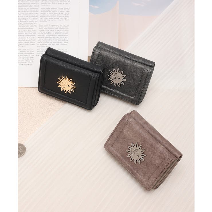 【EVRIS/エブリス】SUNNY アンティークPU 三つ折りミニ財布 | STYLE CODE  | 詳細画像11 