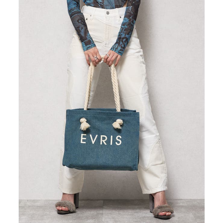 【EVRIS/エブリス】ロゴファブリック プリントロープトートバッグ | STYLE CODE  | 詳細画像26 