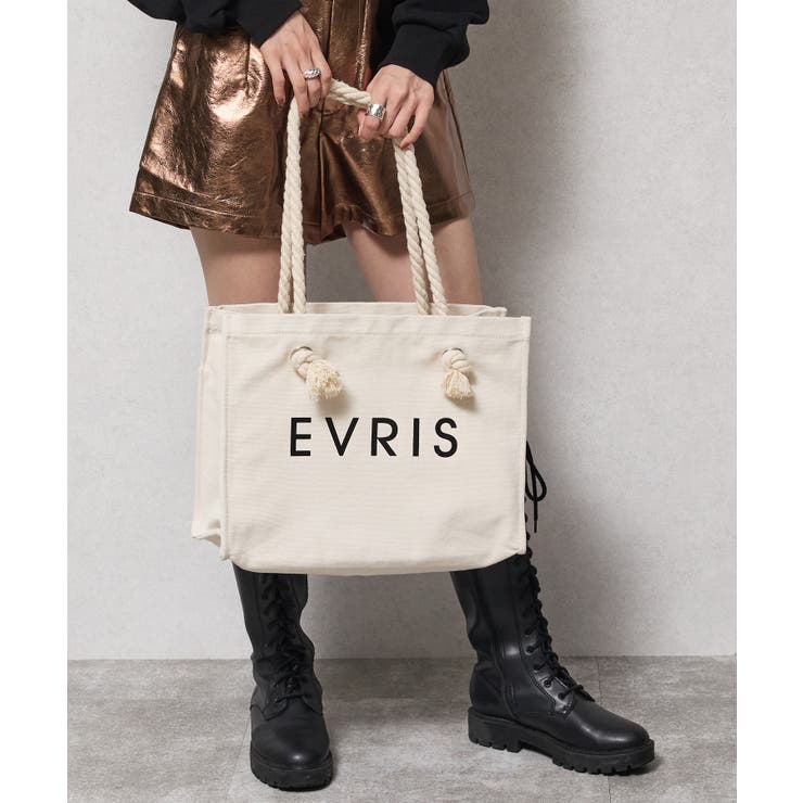 【EVRIS/エブリス】ロゴファブリック プリントロープトートバッグ | STYLE CODE  | 詳細画像43 