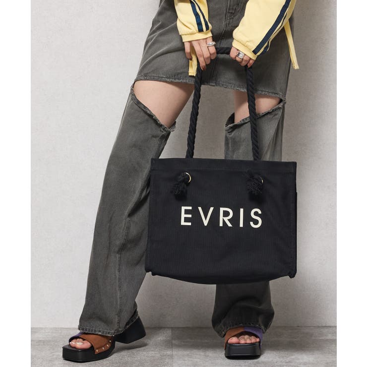 【EVRIS/エブリス】ロゴファブリック プリントロープトートバッグ | STYLE CODE  | 詳細画像39 