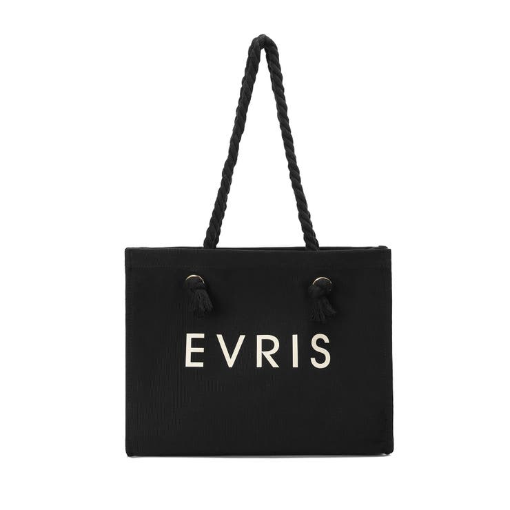 【EVRIS/エブリス】ロゴファブリック プリントロープトートバッグ | STYLE CODE  | 詳細画像1 
