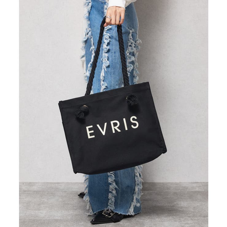 【EVRIS/エブリス】ロゴファブリック プリントロープトートバッグ | STYLE CODE  | 詳細画像36 