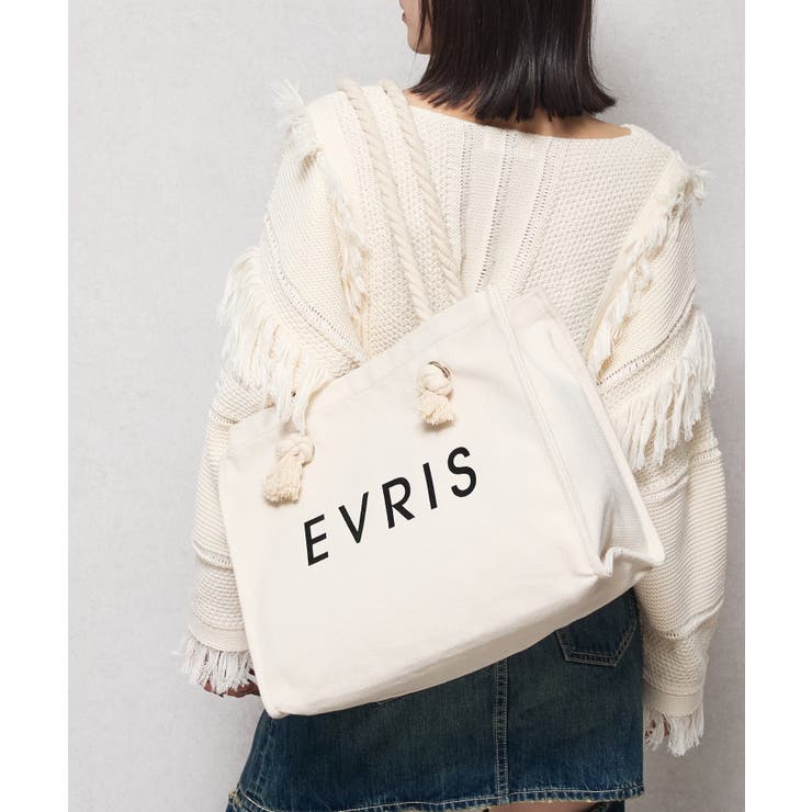 【EVRIS/エブリス】ロゴファブリック プリントロープトートバッグ | STYLE CODE  | 詳細画像31 