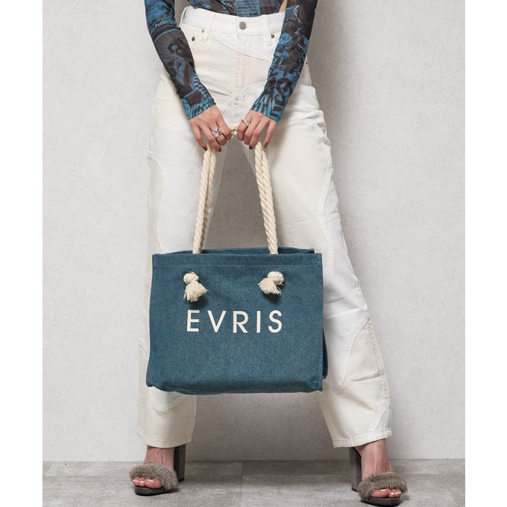 【EVRIS/エブリス】ロゴファブリック プリントロープトートバッグ | STYLE CODE  | 詳細画像27 