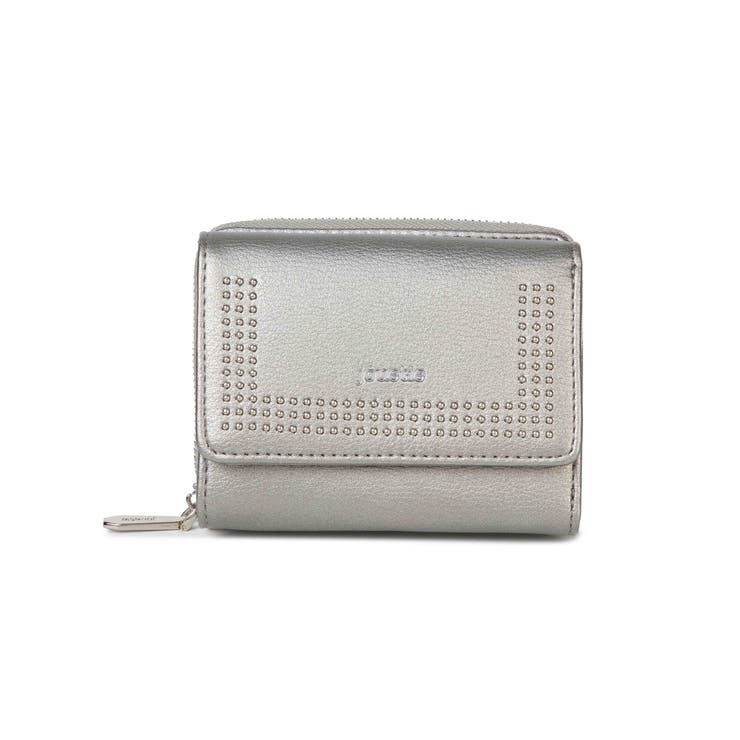 jouetie/ジュエティ】マイクロスタッズ 三つ折りミドル財布[品番