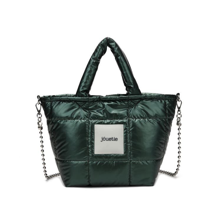 GRN | 【jouetie ジュエティ】メタリックナイロンキルティング ミニトートバッグ（… | STYLE CODE 