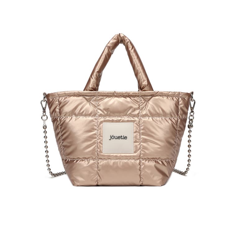 PNK | 【jouetie ジュエティ】メタリックナイロンキルティング ミニトートバッグ（… | STYLE CODE 