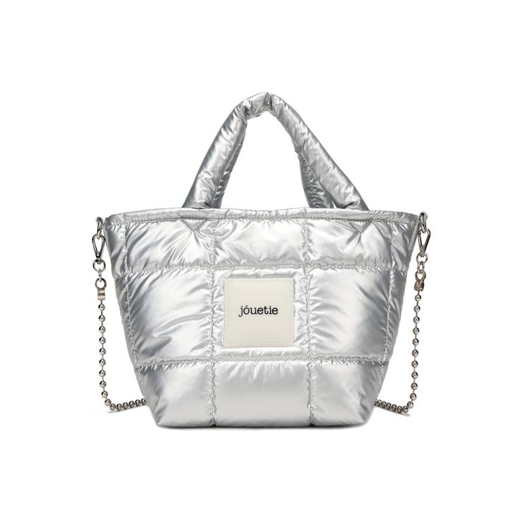 SLV | 【jouetie ジュエティ】メタリックナイロンキルティング ミニトートバッグ（… | STYLE CODE 